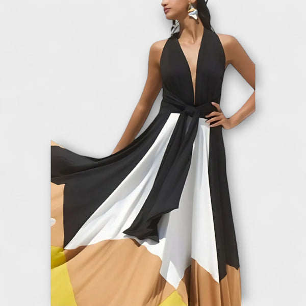 Nava - Vestito Lungo con Schiena Scoperta