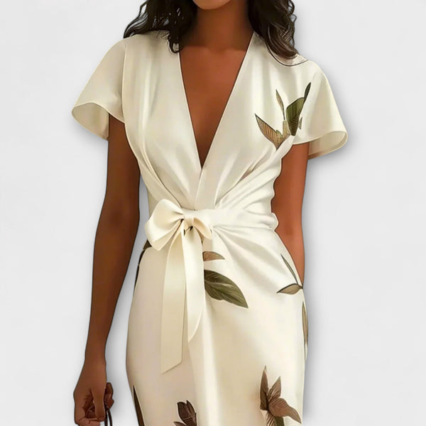 Abito Midi in Satin