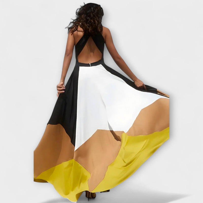Nava - Vestito Lungo con Schiena Scoperta