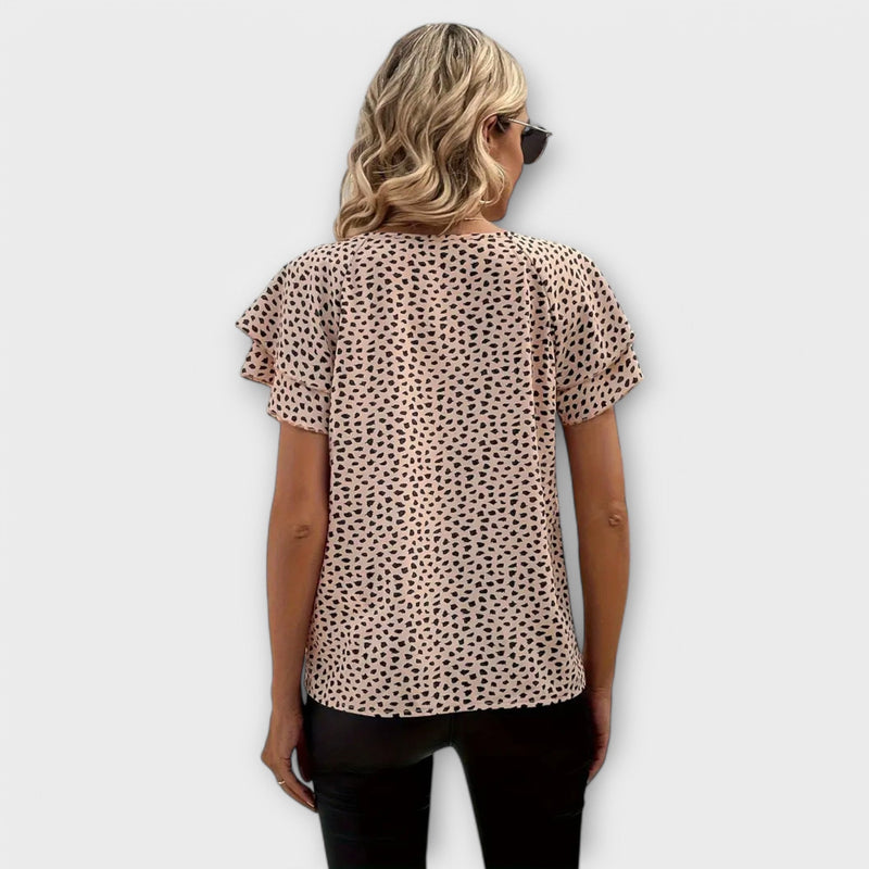 Emily - Blusa con stampa integrale