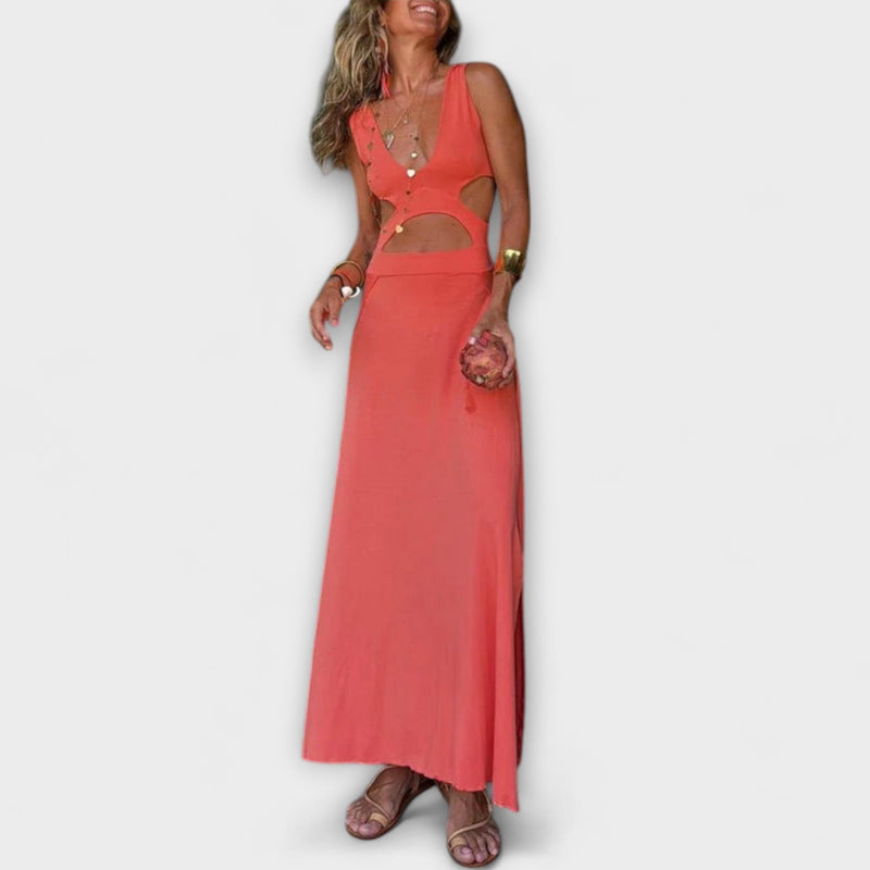 Ella - Vestito Stretch con Tagli e Tie-Dye Eleanor