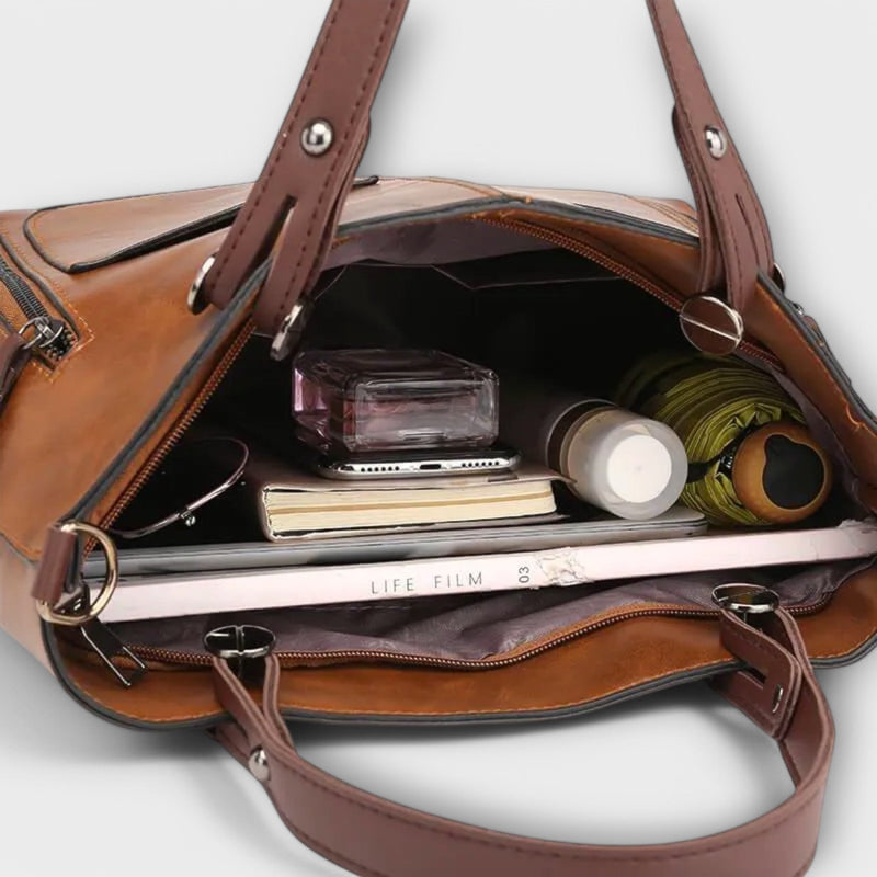 Lora. - Elegante borsa in pelle