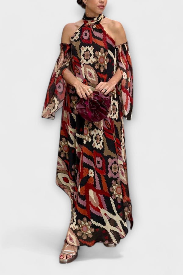 Monroe - Vestito maxi di ispirazione bohemia