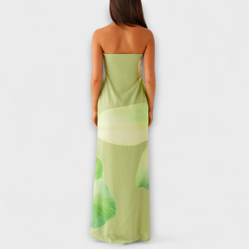 Zephyra - Elegante Maxivestito Off-Shoulder