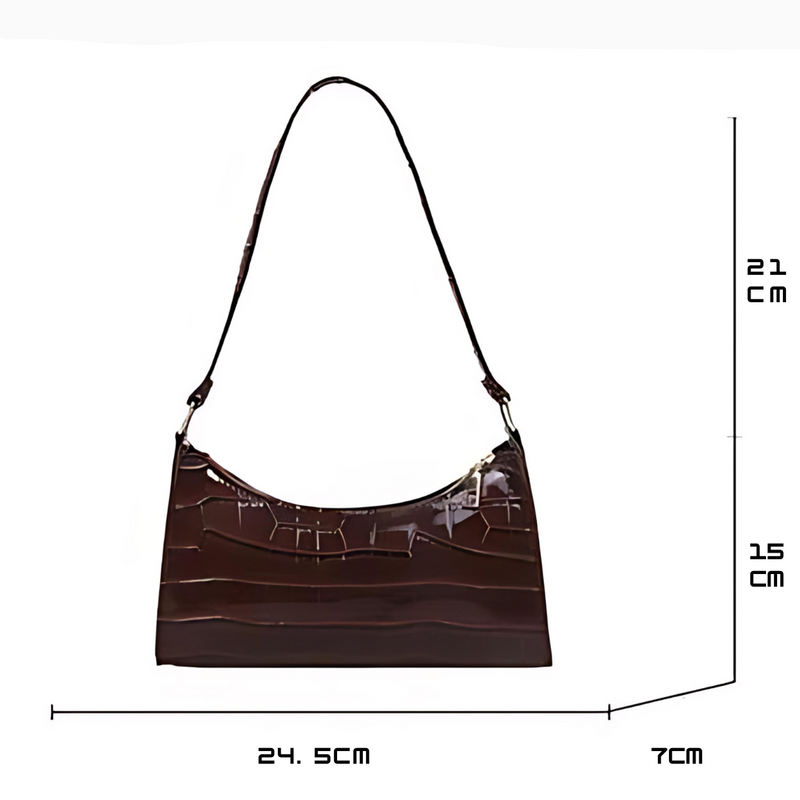 Lora. - Borsa in pelle lucida