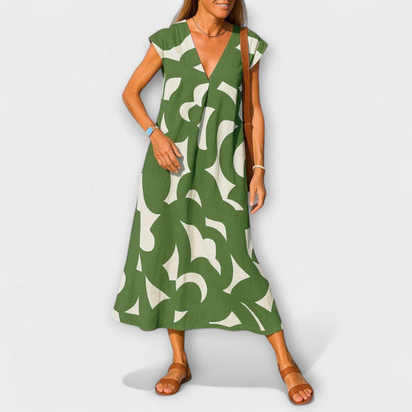 Linae – Vestito leggero con scollo a V