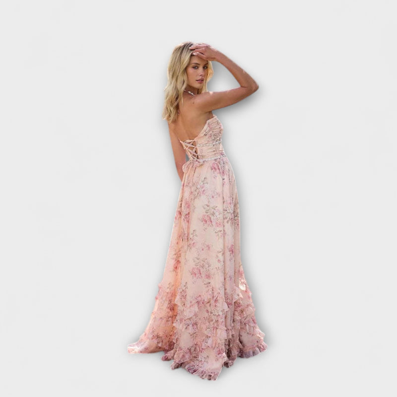 Luzie - Abito Lungo Fluido Chic