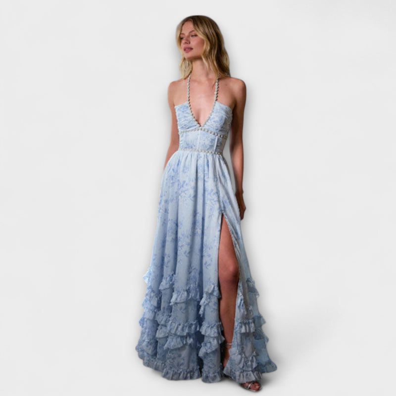 Luzie - Abito Lungo Fluido Chic