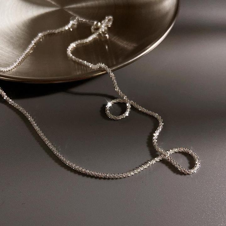 Collana di luce stellare in argento - Set