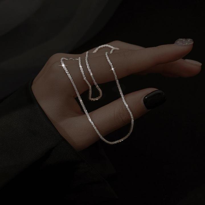 Collana di luce stellare in argento - Set