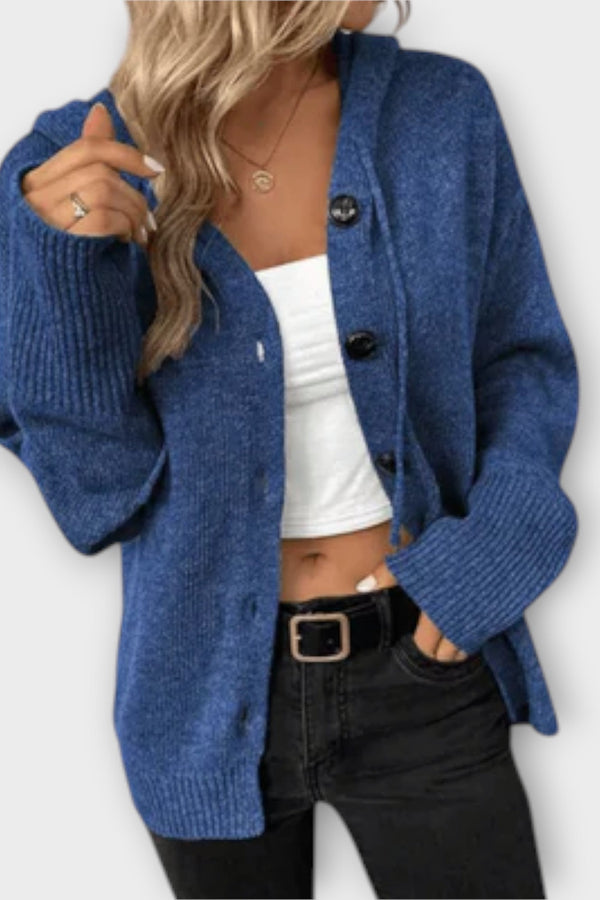 Brittan - Cardigan a maglia con bottoni