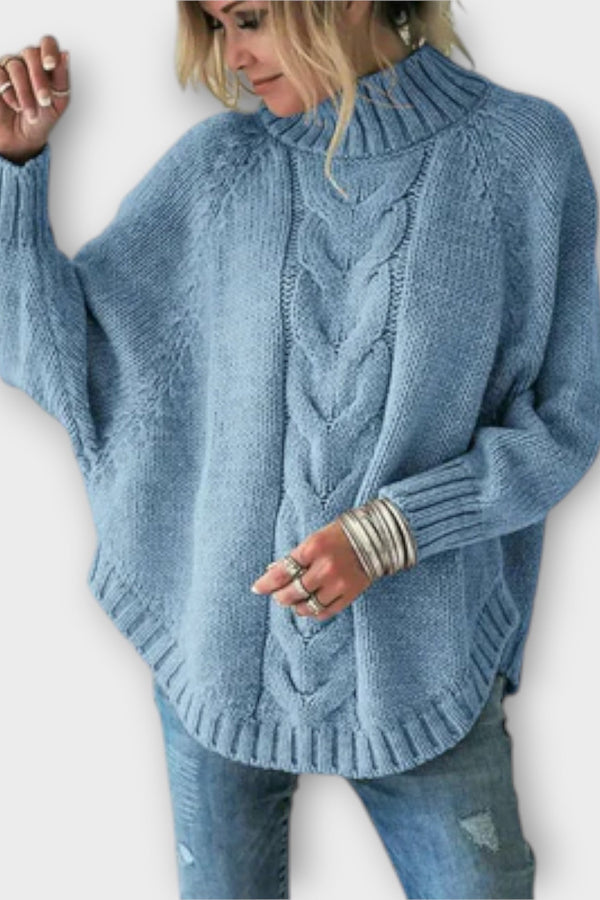 Elysian - Maglione a maglia con motivo a treccia