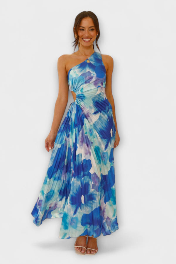 Sienna - Elegante Maxivestito con Cut-Out