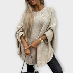 Isabelle - Maglione elegante da donna con collo rotondo