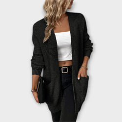 Nancy - cardigan a maglia informale con tasche