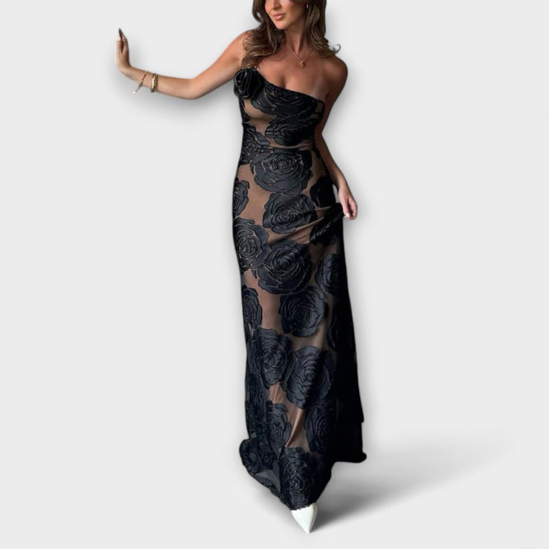 Sara - Vestito Maxi Floreale