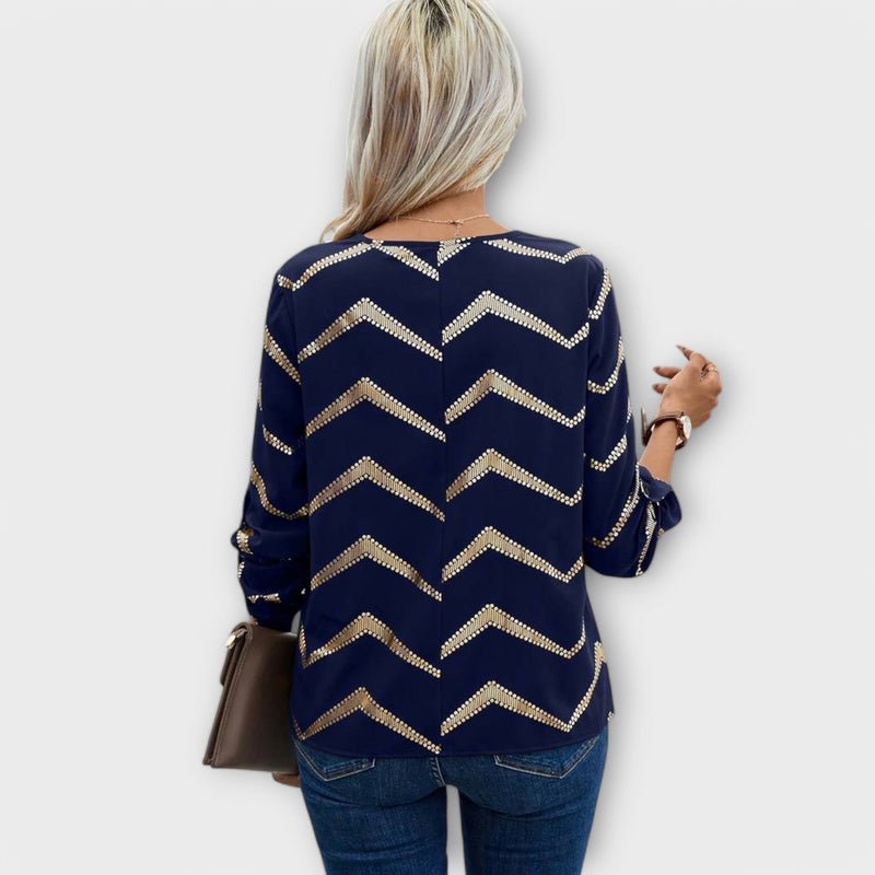 Emma - Blusa elegantemente atemporale