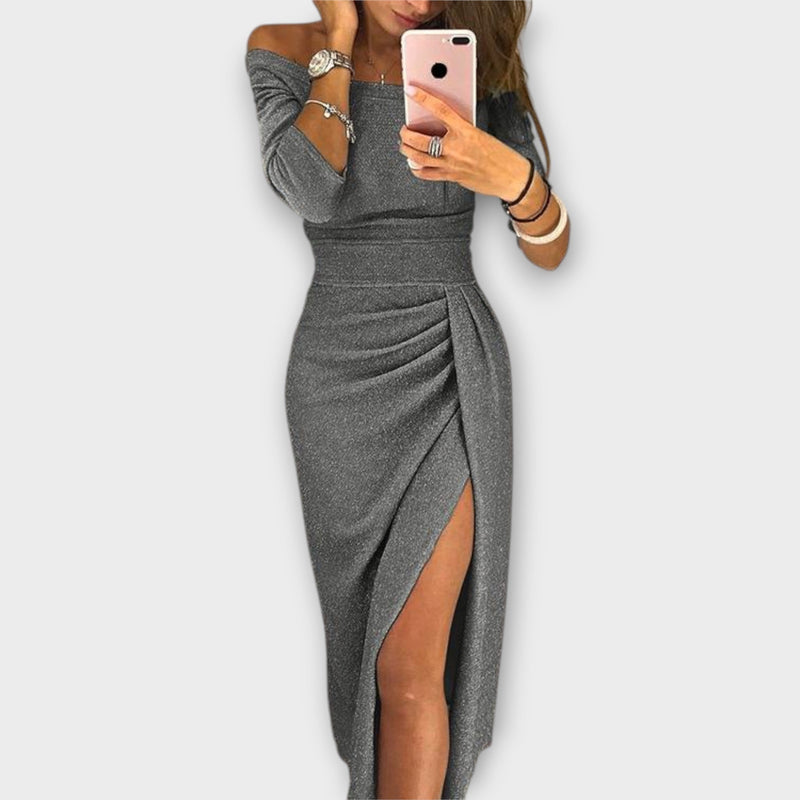 Lena - Elegante abito off-shoulder