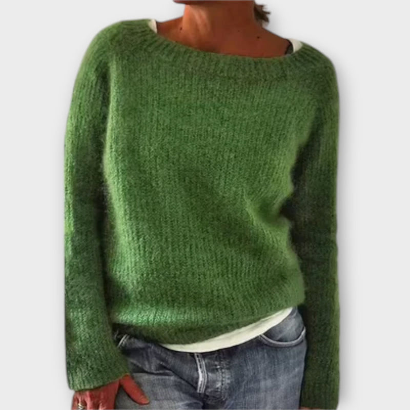 Regine – maglione a maglia di un solo colore