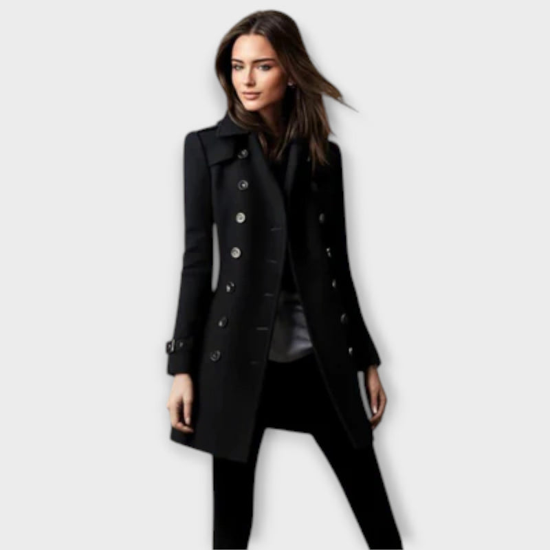 Linda - Cappotto Trench a Doppio Petto