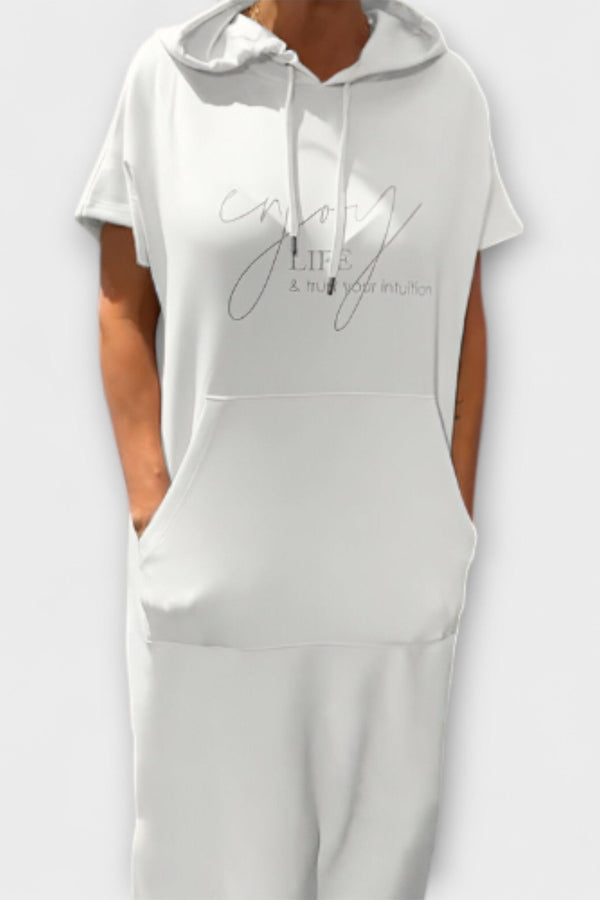 Daisy - Vestito con Cappuccio Rilassante