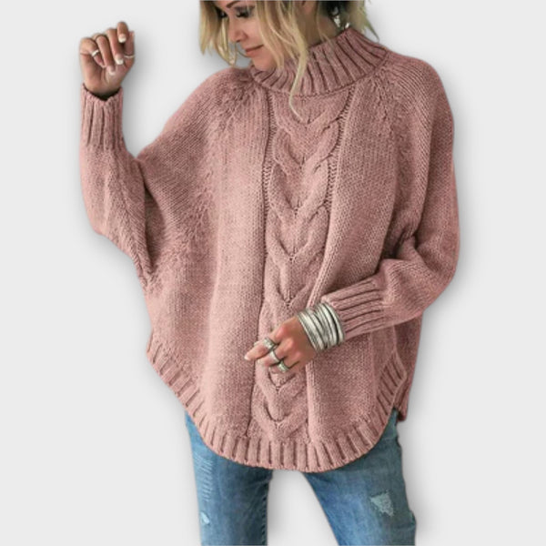 Elysian - Maglione a maglia con motivo a treccia