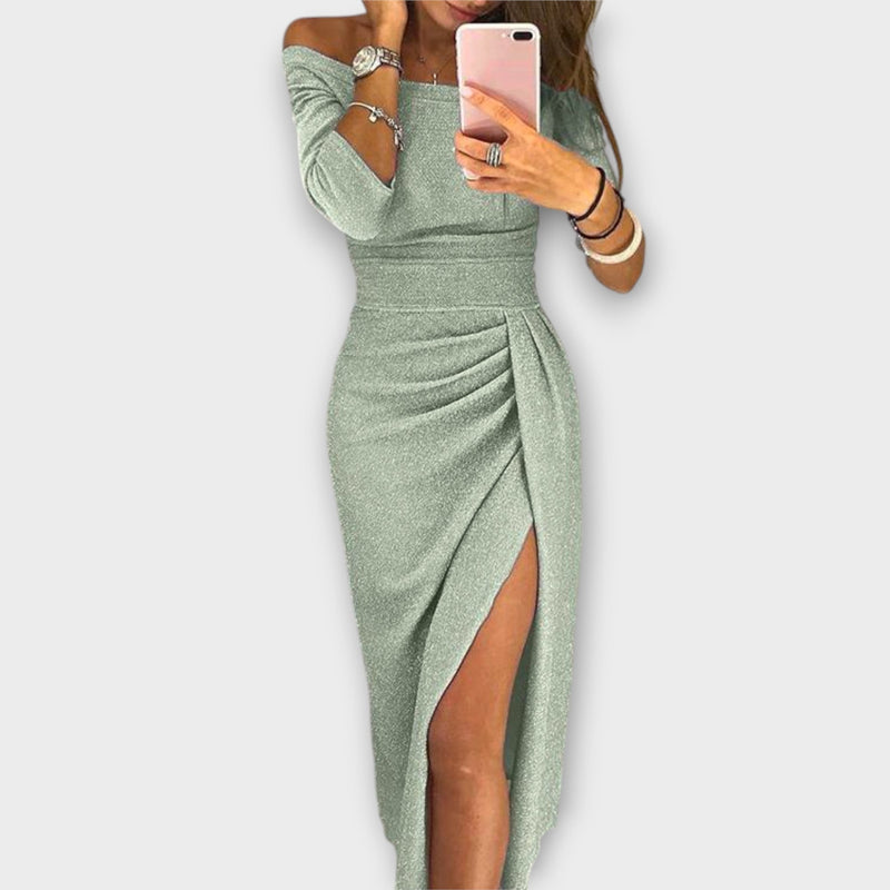 Lena - Elegante abito off-shoulder