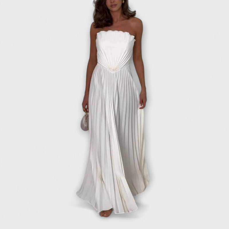 Athena - Elegante vestito plissettato