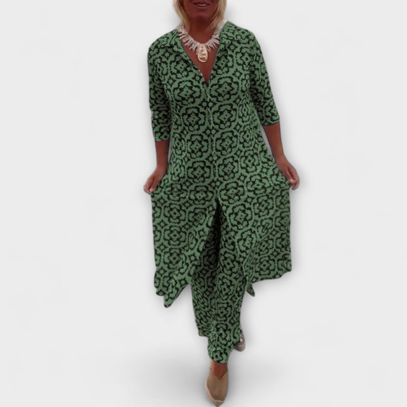 Camilla - Elegante Completo Geometrico