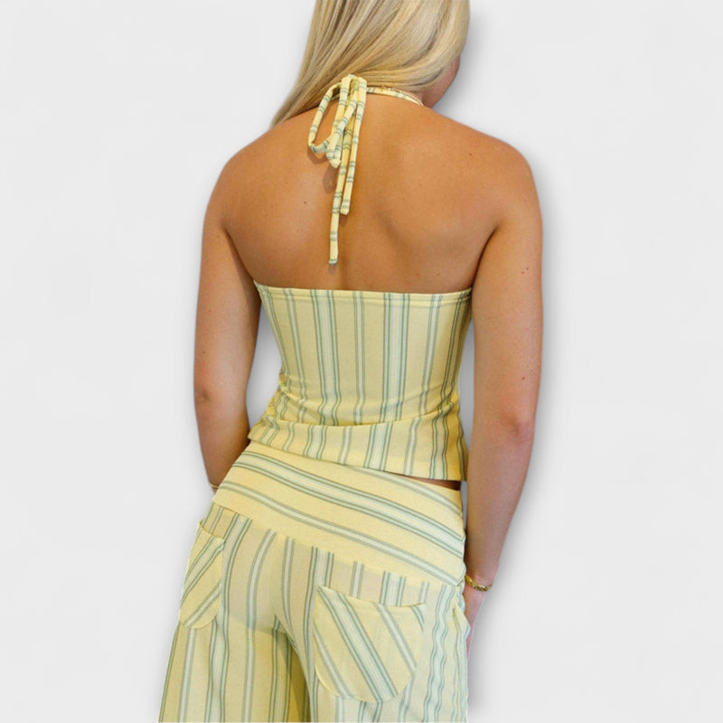 Anastasia - Completo di pantaloni a righe classico