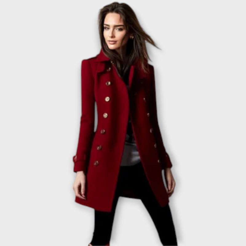 Linda - Cappotto Trench a Doppio Petto