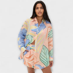 Mary - Completo corto con stampa tropicale di Playa Boyfriend