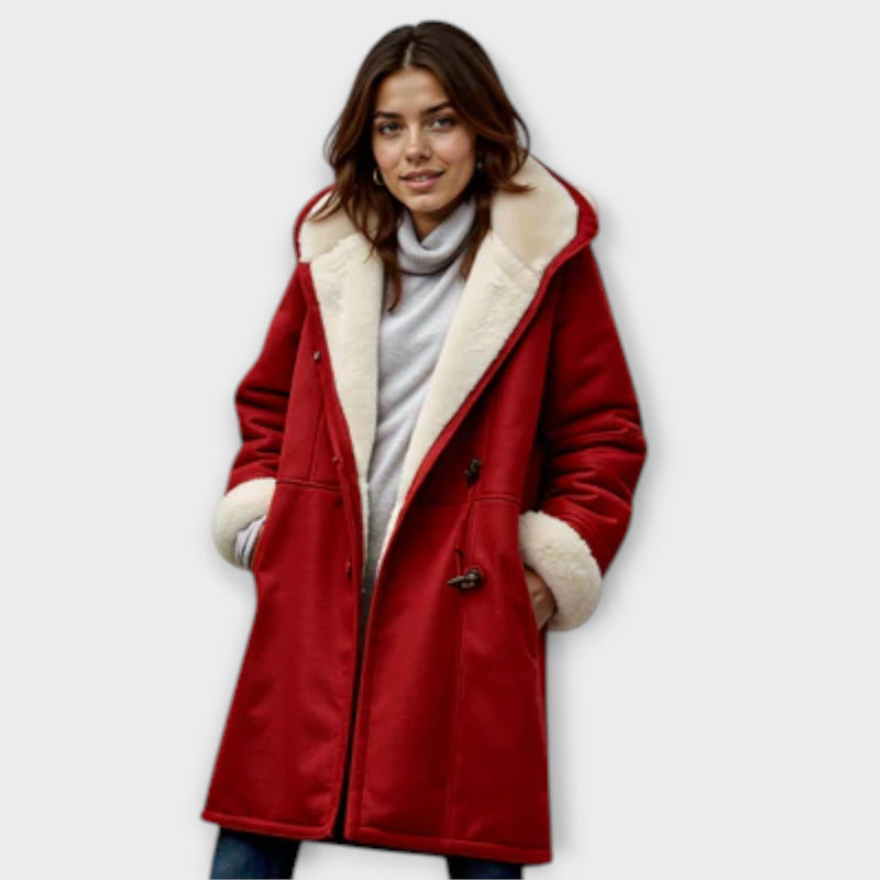 Antonia - Cappotto in pelliccia accogliente