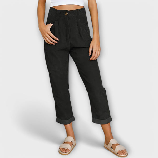 Jana - Pantaloni in velluto moderni