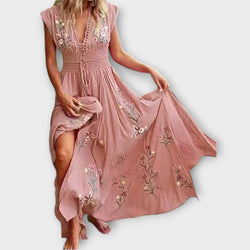 Felizia – Vestito Boho con incantevoli ricami