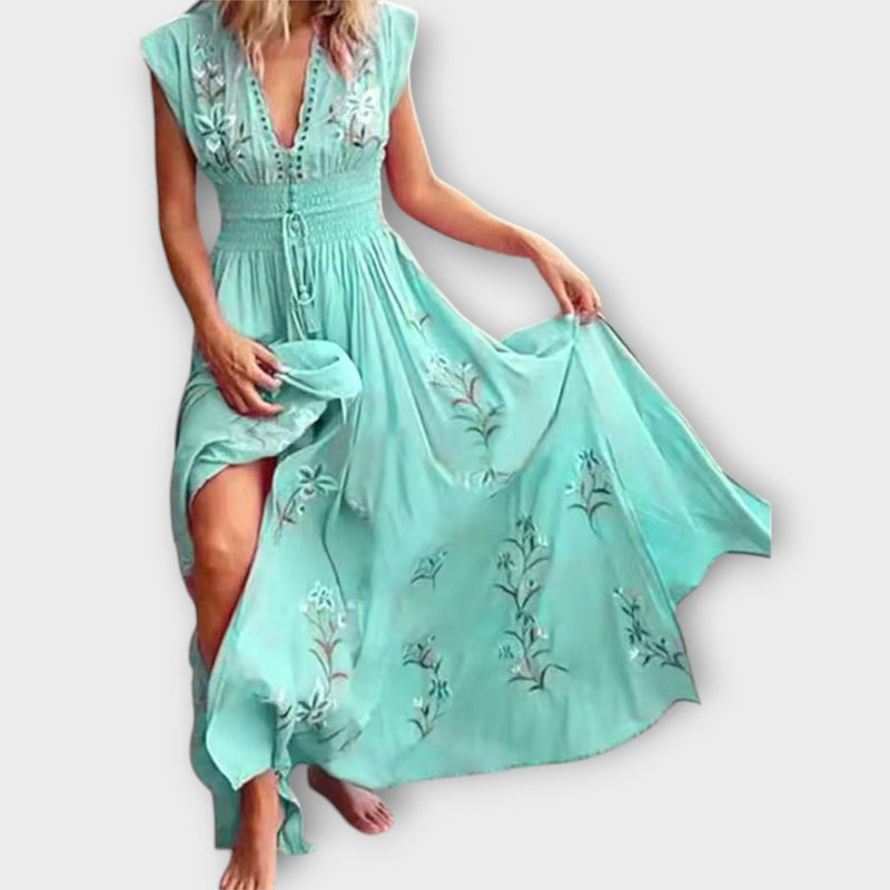 Felizia – Vestito Boho con incantevoli ricami
