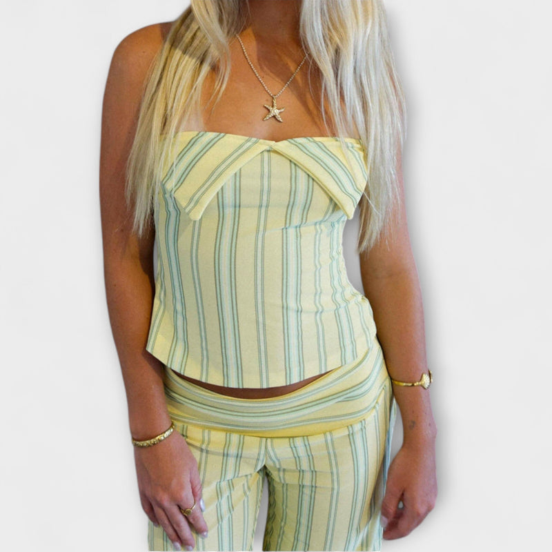 Anastasia - Completo di pantaloni a righe classico