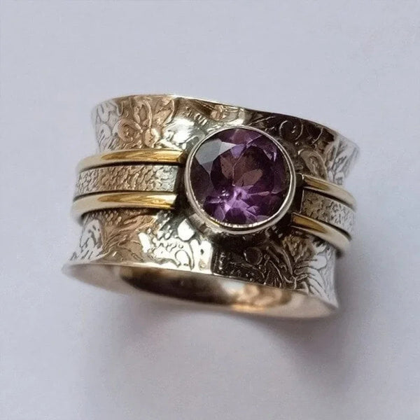 Anello di Meditazione in Cristallo Bohemio
