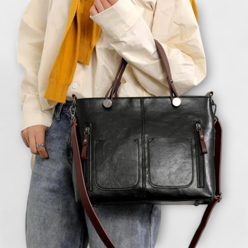 Lora. - Elegante borsa in pelle