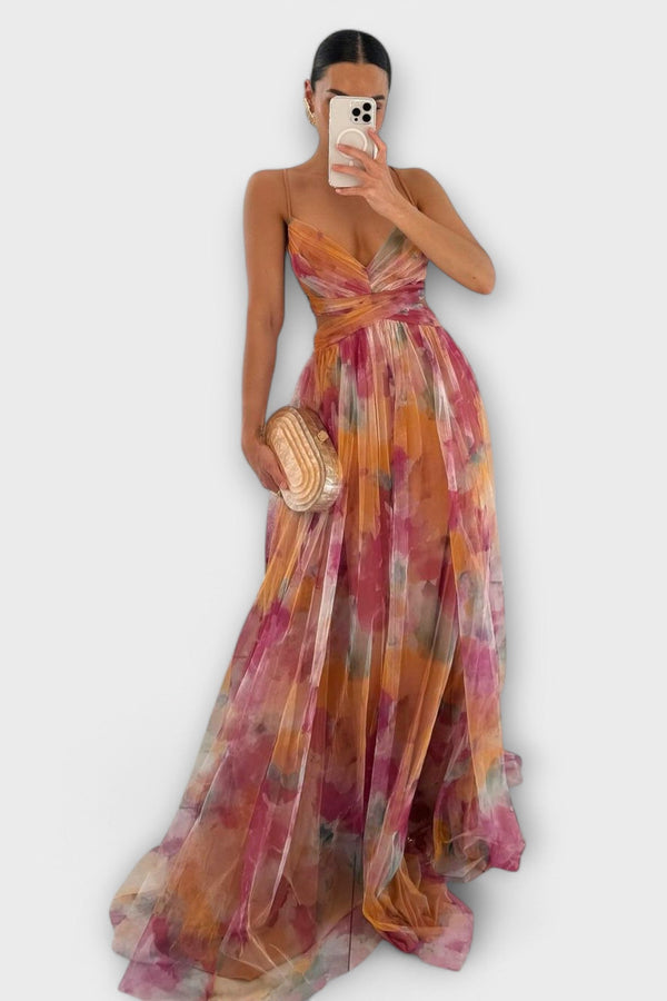 Vestito Maxí Annai - Elegante e Adatto