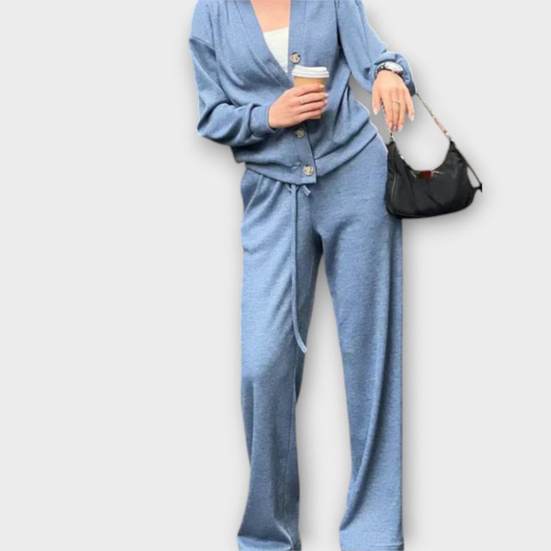 Chantal – Completo Cardigan e Pantaloni