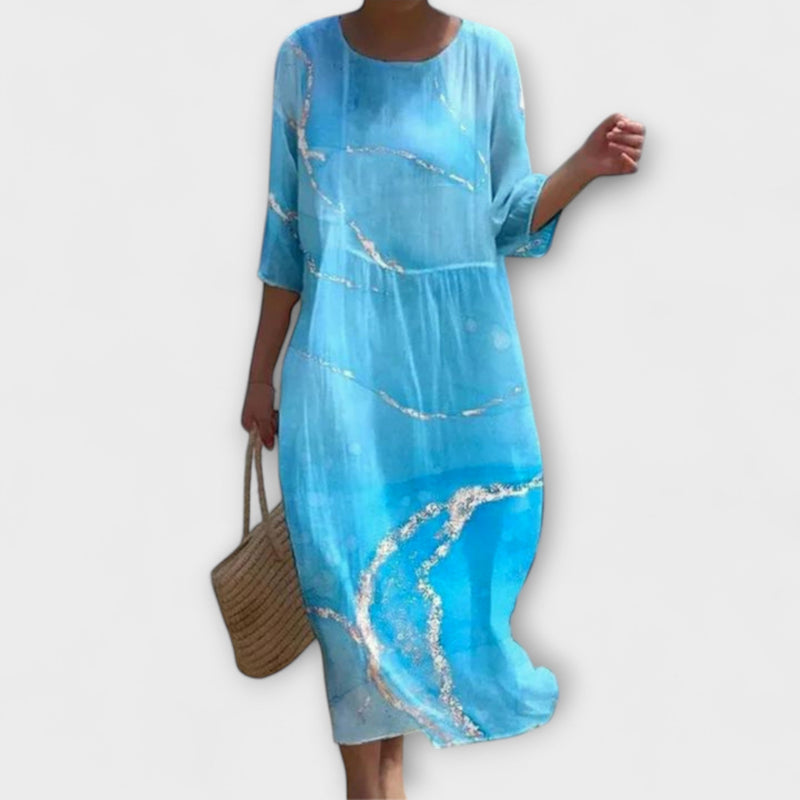 Miranda - Vestito Maxì Floreale Elegante