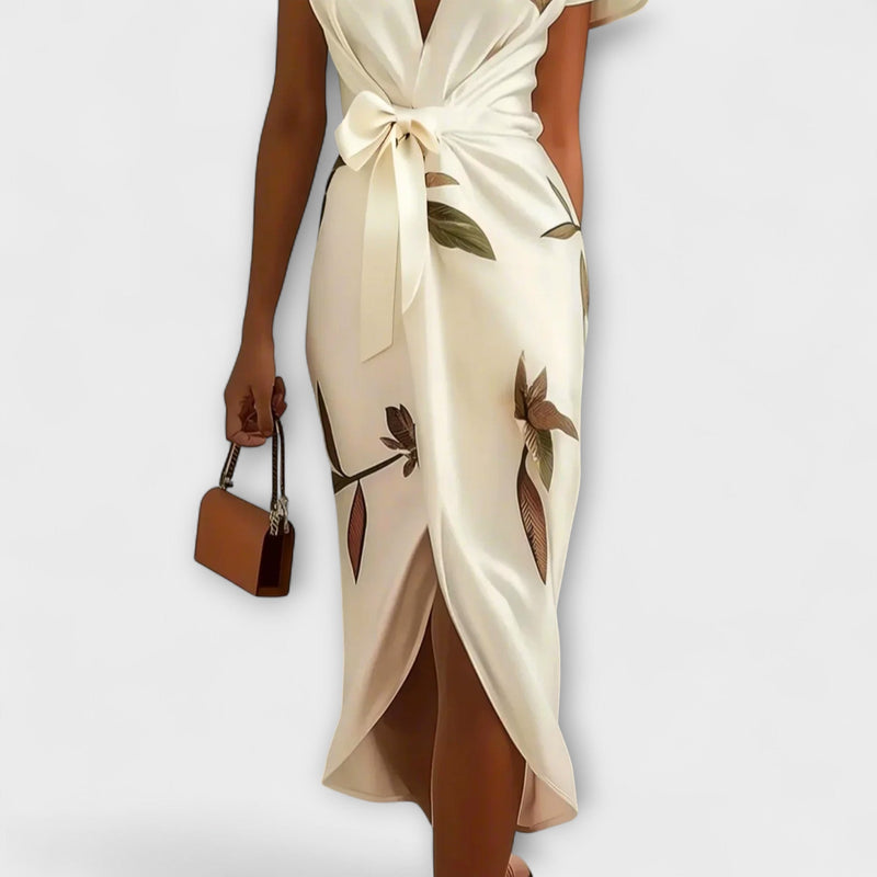 Abito Midi in Satin