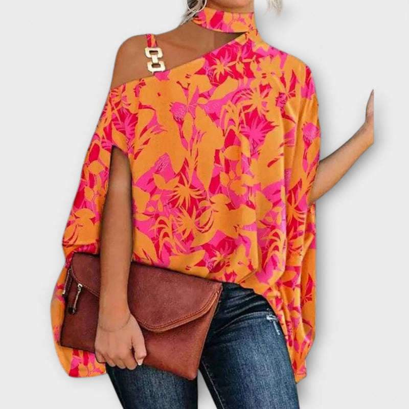 Blusa senza spalle per donne