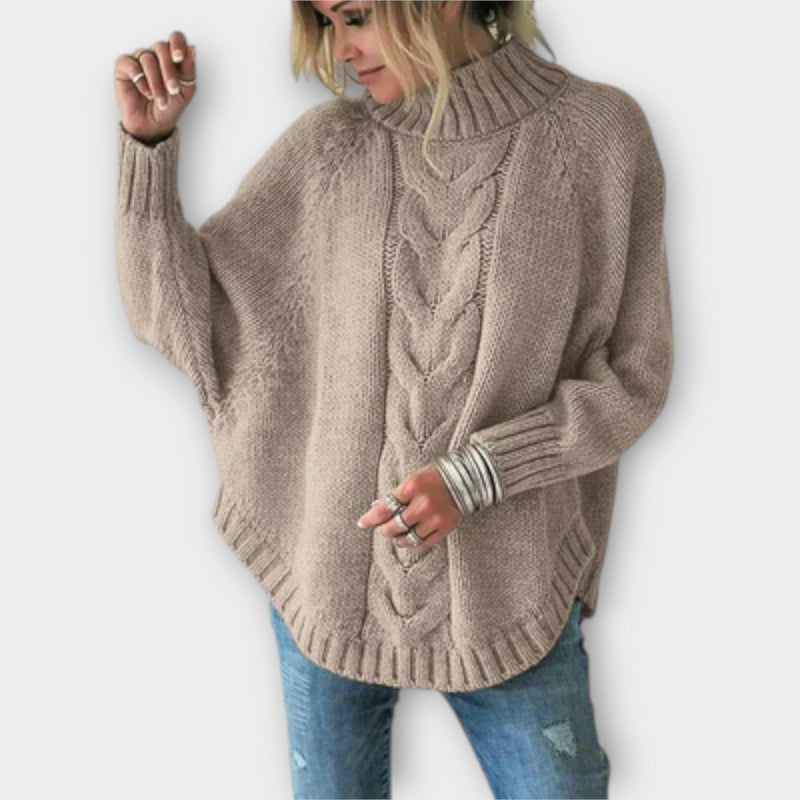 Elysian - Maglione a maglia con motivo a treccia