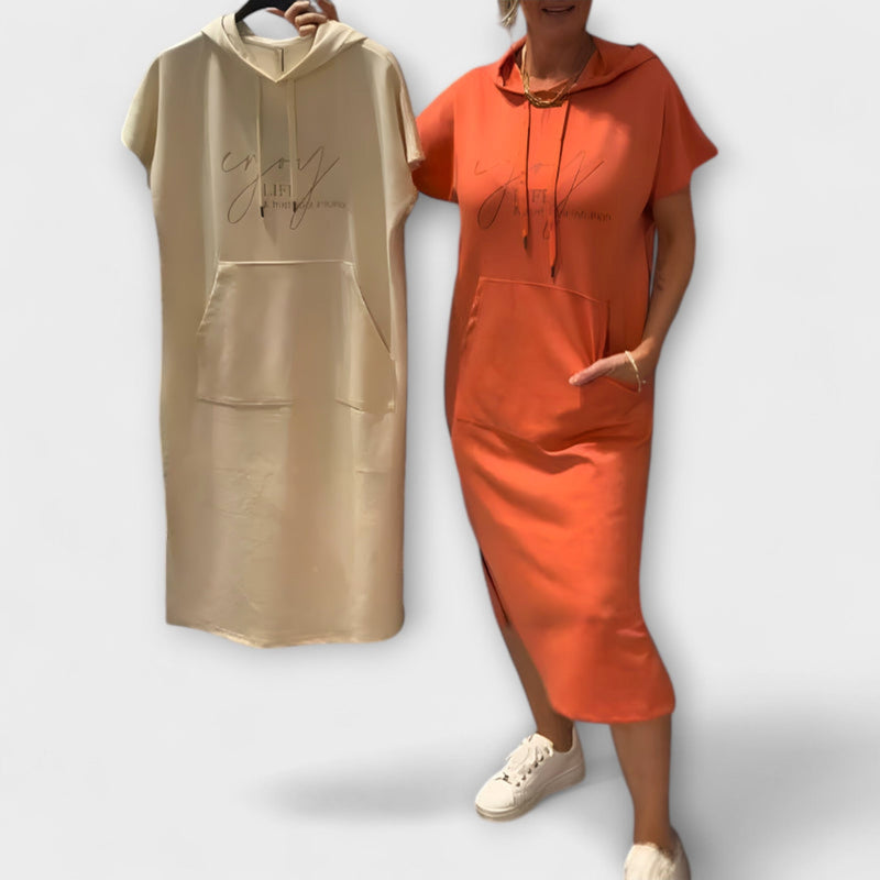 Daisy - Vestito con Cappuccio Rilassante