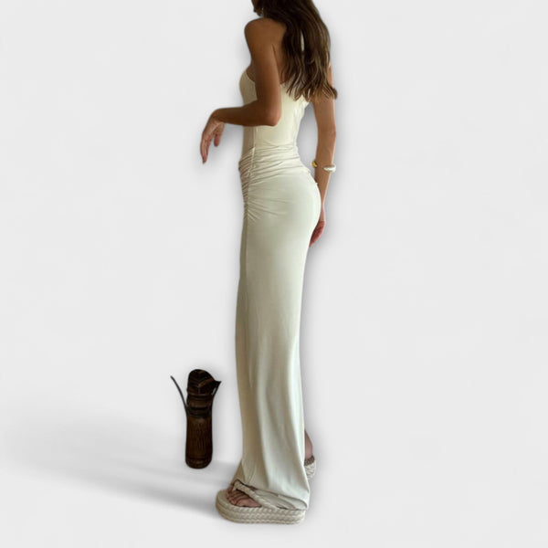 Minna - Vestito senza maniche con cut-out seducente