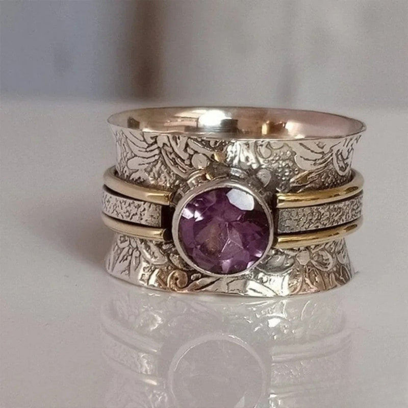 Anello di Meditazione in Cristallo Bohemio
