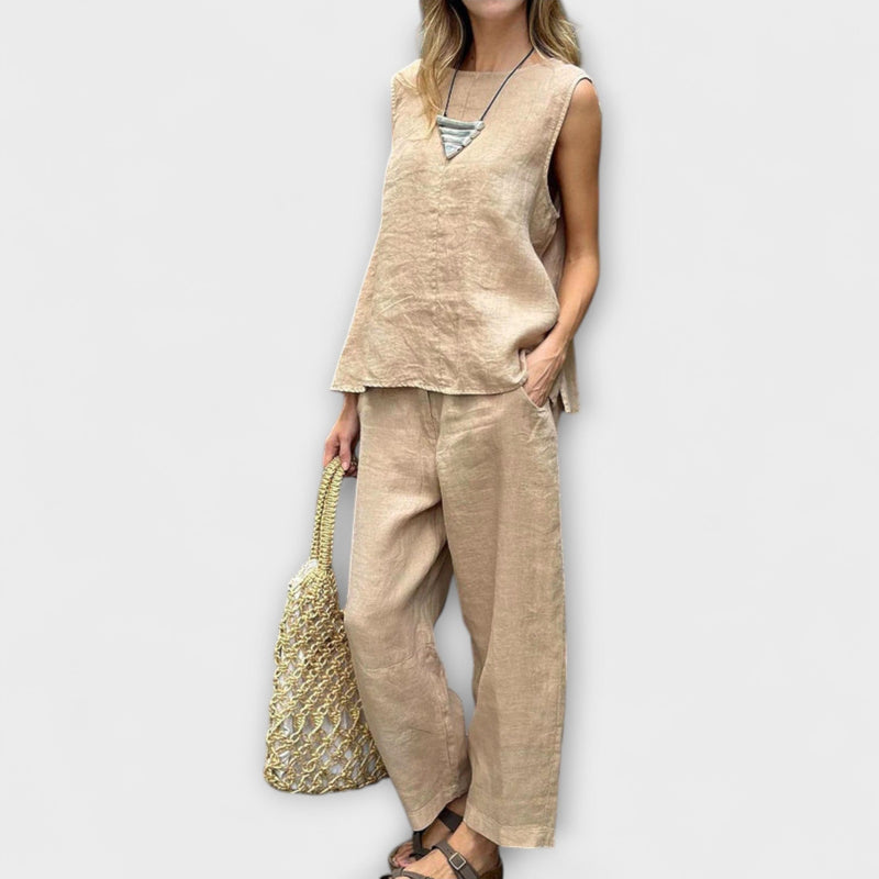 Jennifer - Set in Cotone-Lino Rilassante