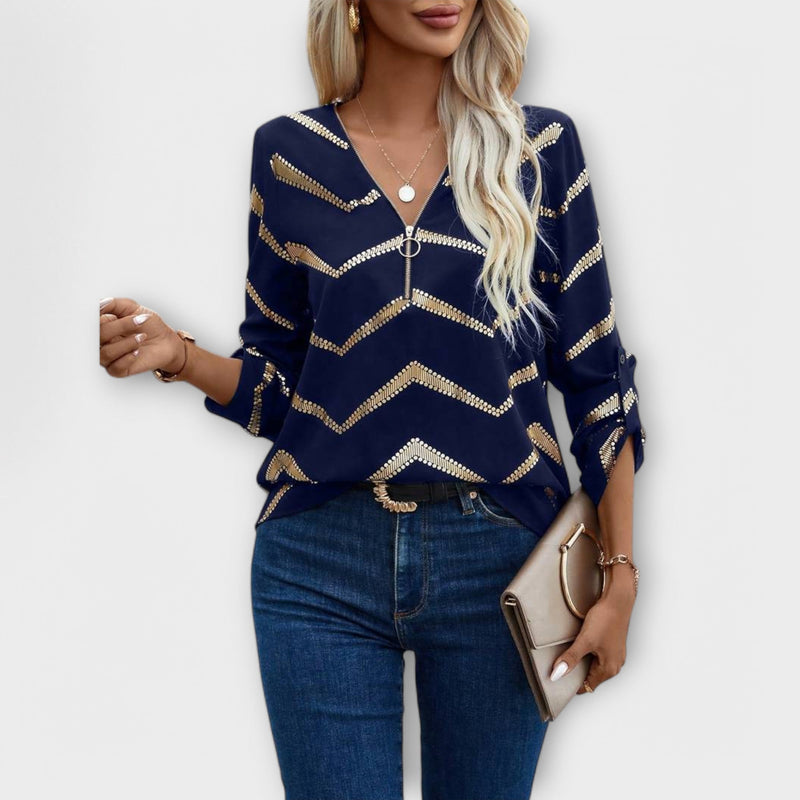 Emma - Blusa elegantemente atemporale